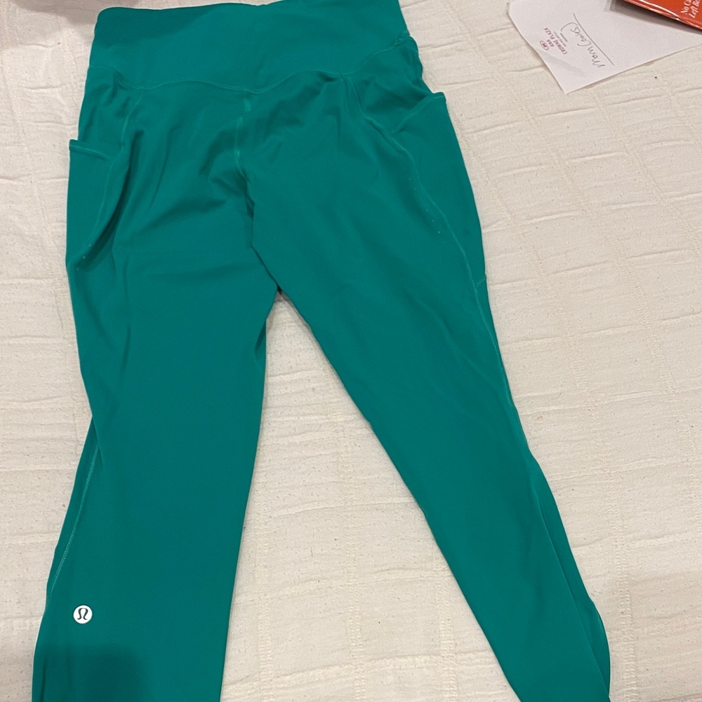 Lululemon Teal Leggings